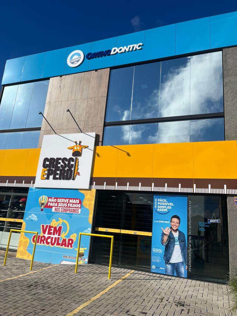 Fachada da unidade Campina Grande do Sul